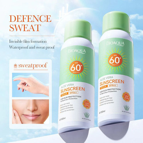 **BIOAQUA SPF 60+ Aloe Sunscreen Spray 150ml**
