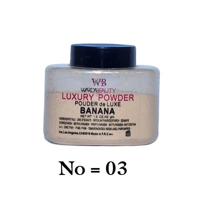 Warda Beauty Luxury Banana Face Powder