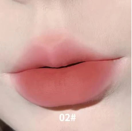 HERORANGE Keychain Style Long Lasting Red Lip Cute Bear Matte Lip Gloss