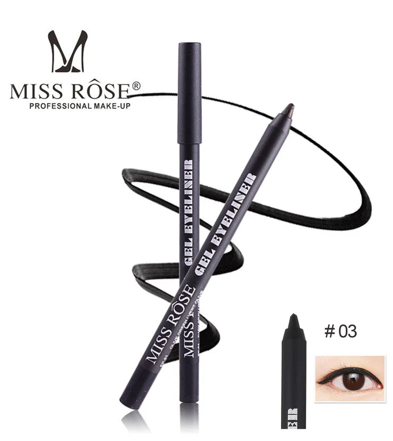 **Miss Rose Waterproof Gel Eyeliner**