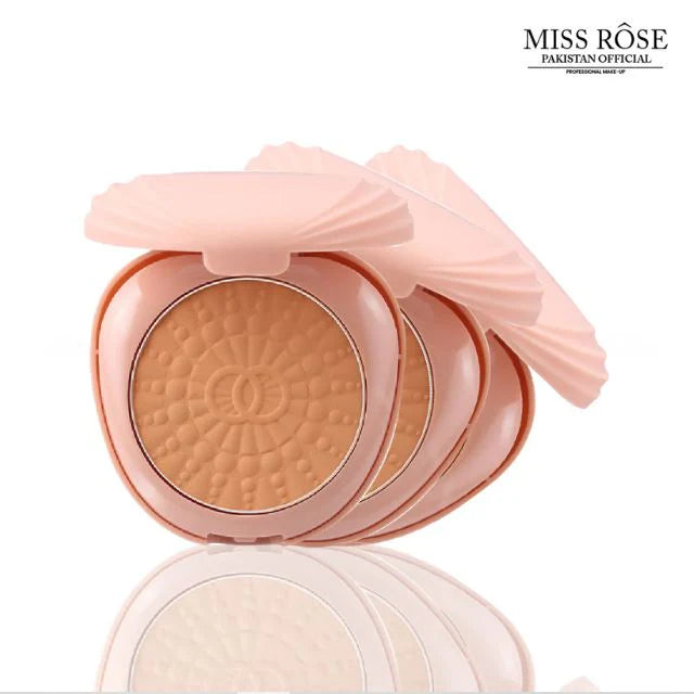 **Miss Rose 3-in-1 Transparent Pressed Compact Powder**