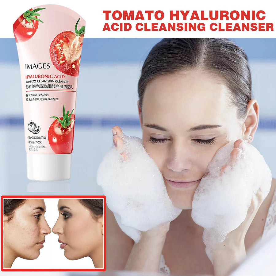 **IMAGES XXM61251 Tomato Hyaluronic Acid Facial Cleanser 100g**