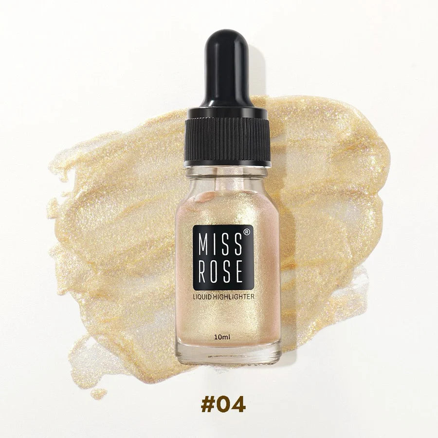 **Miss Rose Liquid Glitter Highlighter 10ml**