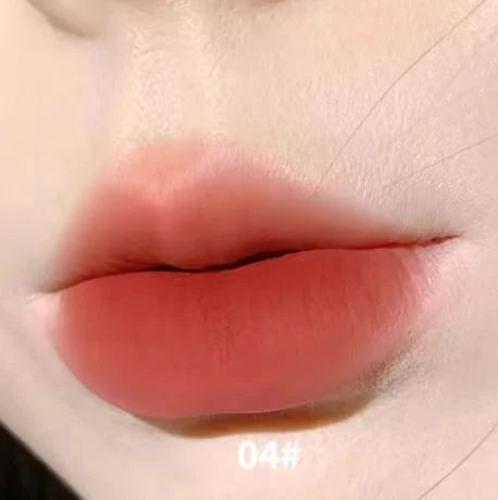 HERORANGE Keychain Style Long Lasting Red Lip Cute Bear Matte Lip Gloss
