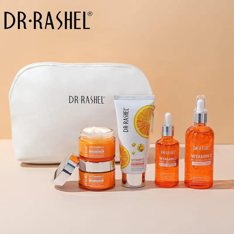 **Dr.Rashel Vitamin C Brightening Skincare Set (5PCS) DRL-1739**