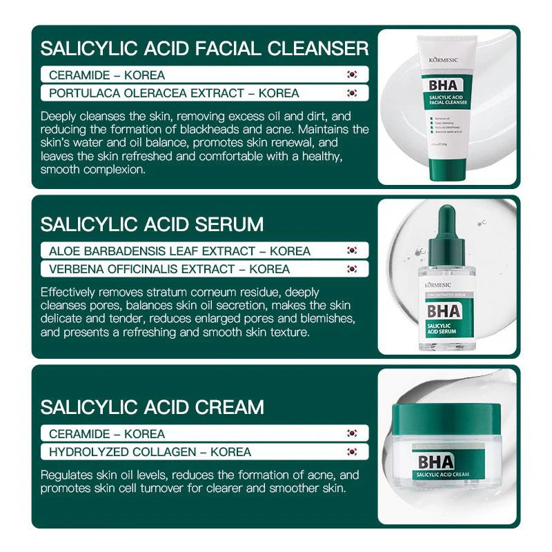 **KORMESIC KMC61010 Salicylic Acid Facial Cleanser**