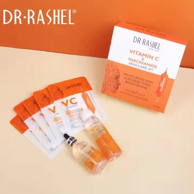 **Dr.Rashel Vitamin C & Niacinamide Brightening Facial Set (3PCS) DRL-1748**