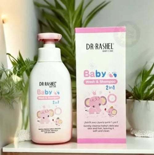 **Dr.Rashel Baby 2-in-1 Wash & Shampoo 500ml DRL-1799**