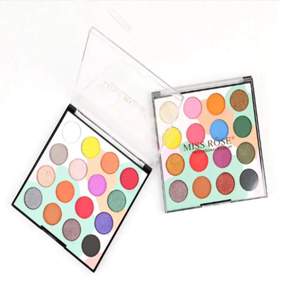 **Miss Rose 16 Color Matte & Shimmer Eyeshadow Palette**