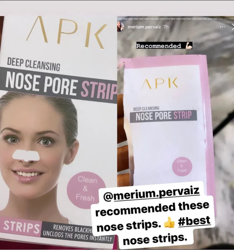 APK Deep Cleansing nose Strips Pack of 10