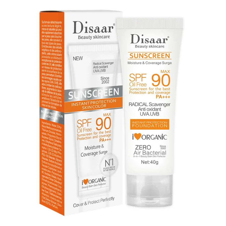 **DISAAR DS313-2 SPF 90 Oil Control Sunscreen Cream 40g**
