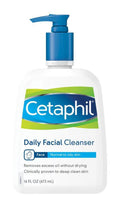 Cetaphil Daily Facial Cleanser Normal To Oily Skin 16Oz/473Ml
