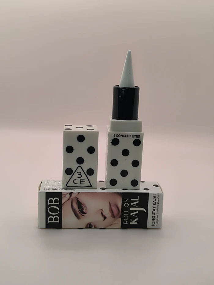 BOB Pack of 02 Eye Enhancing Black White Kajal