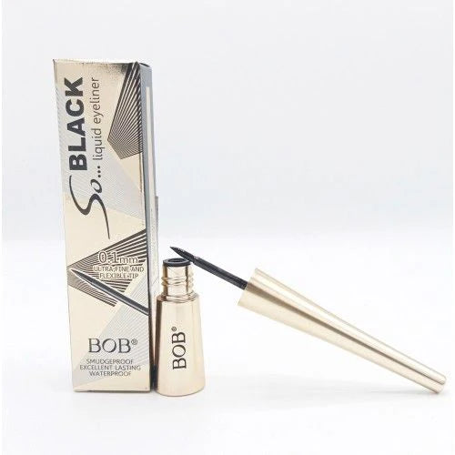 BOB So Black Liquid Eyeliner 4ml | Waterproof Long Lasting