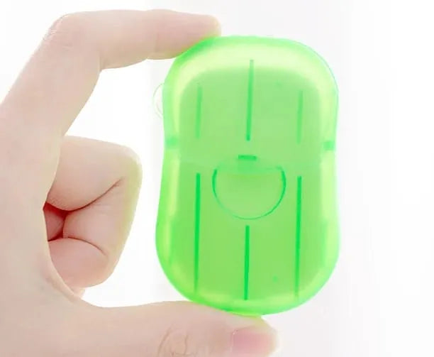 **Mini Portable Travel Soap Paper Sheets**