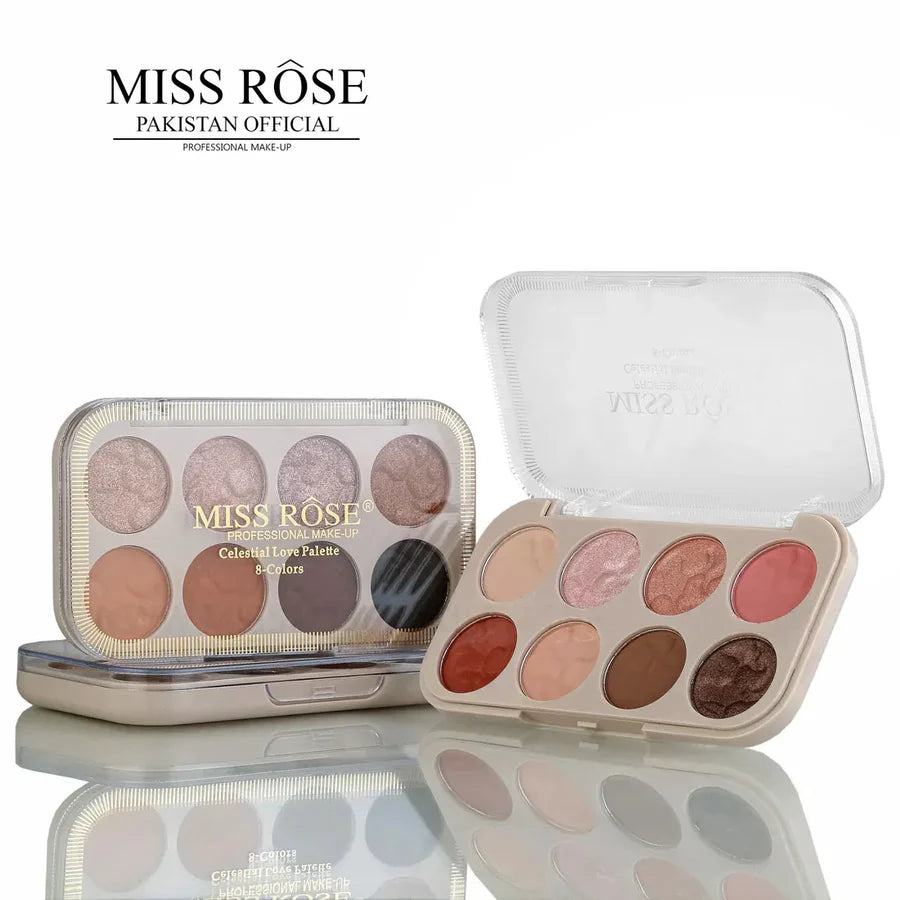 Miss Rose 8 Color Celestial Love Palette Eye Shadow Palette