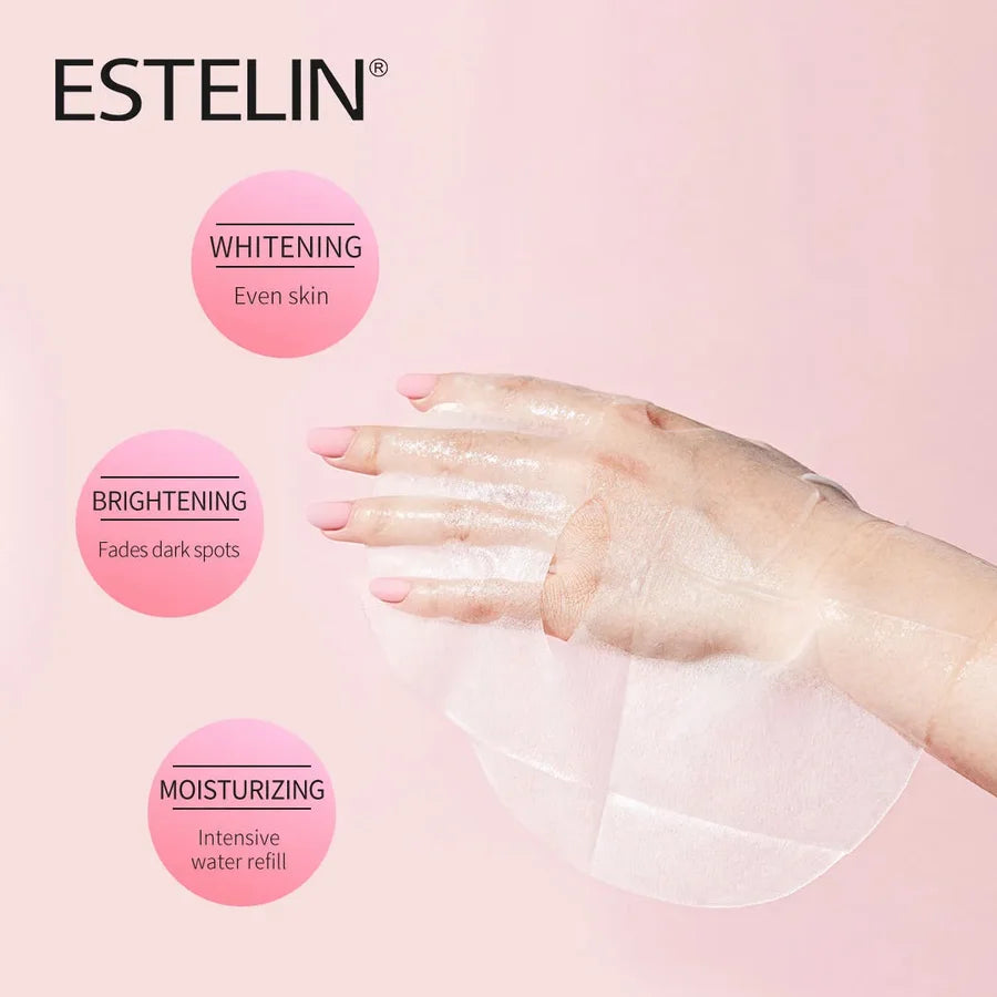 **ESTELIN Niacinamide Fade Spots Whitening Sheet Mask ES0204**
