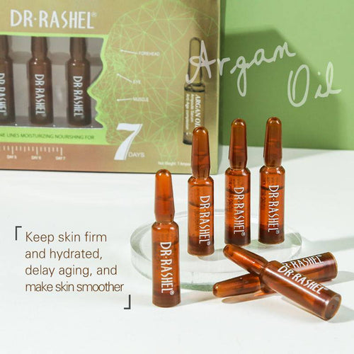 **Dr.Rashel Argan Oil Ampoule Serum (7PCS × 2ml) DRL-1458**