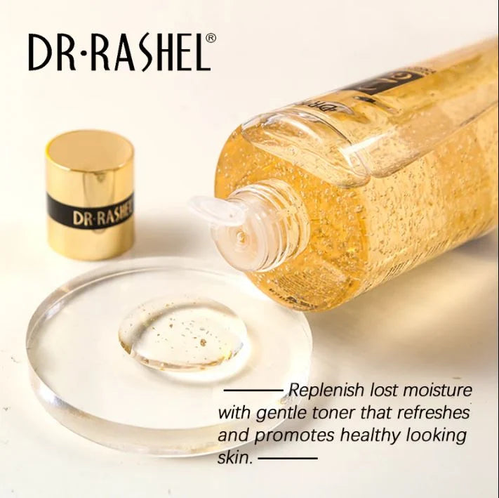 **Dr.Rashel 24K Gold Radiance Anti-Aging Toner Serum 300ml DRL-1478**