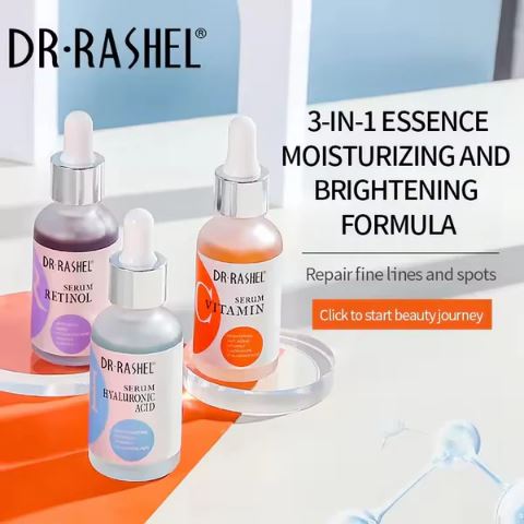 **Dr.Rashel DRL-1616 Vitamin C Hyaluronic Retinol Serum Set (3PCS)**