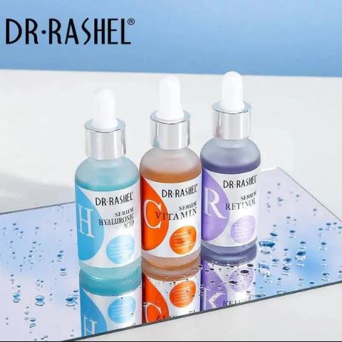 **Dr.Rashel DRL-1616 Vitamin C Hyaluronic Retinol Serum Set (3PCS)**