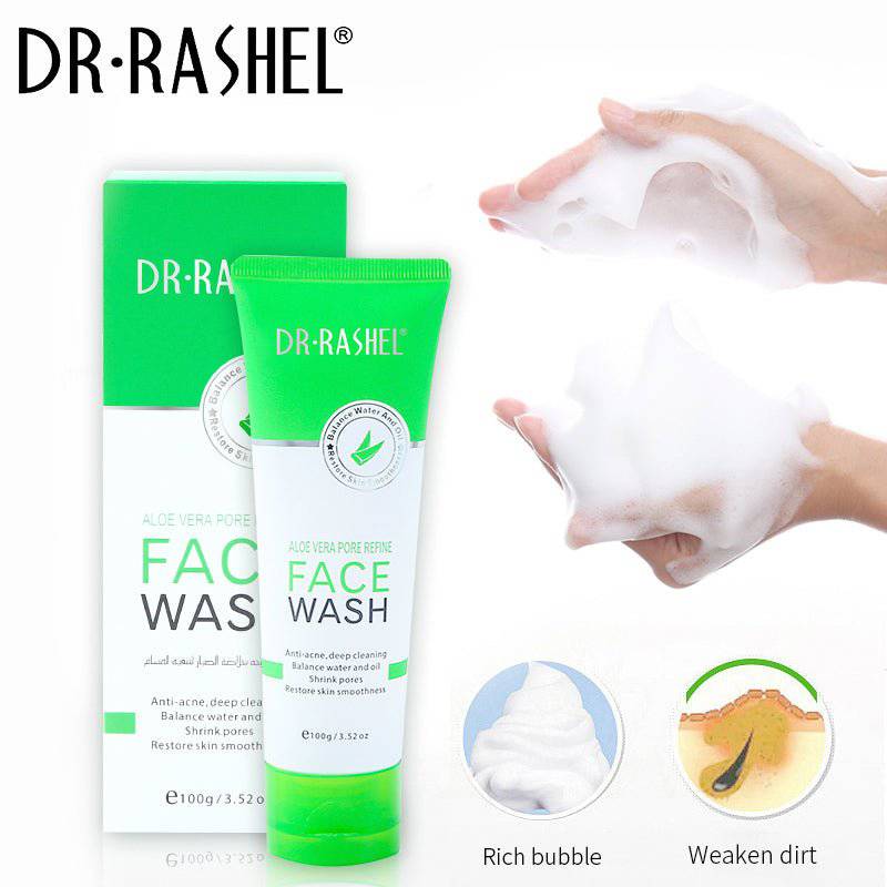 **Dr.Rashel Aloe Vera Anti-Acne Face Wash 100g DRL-1633**