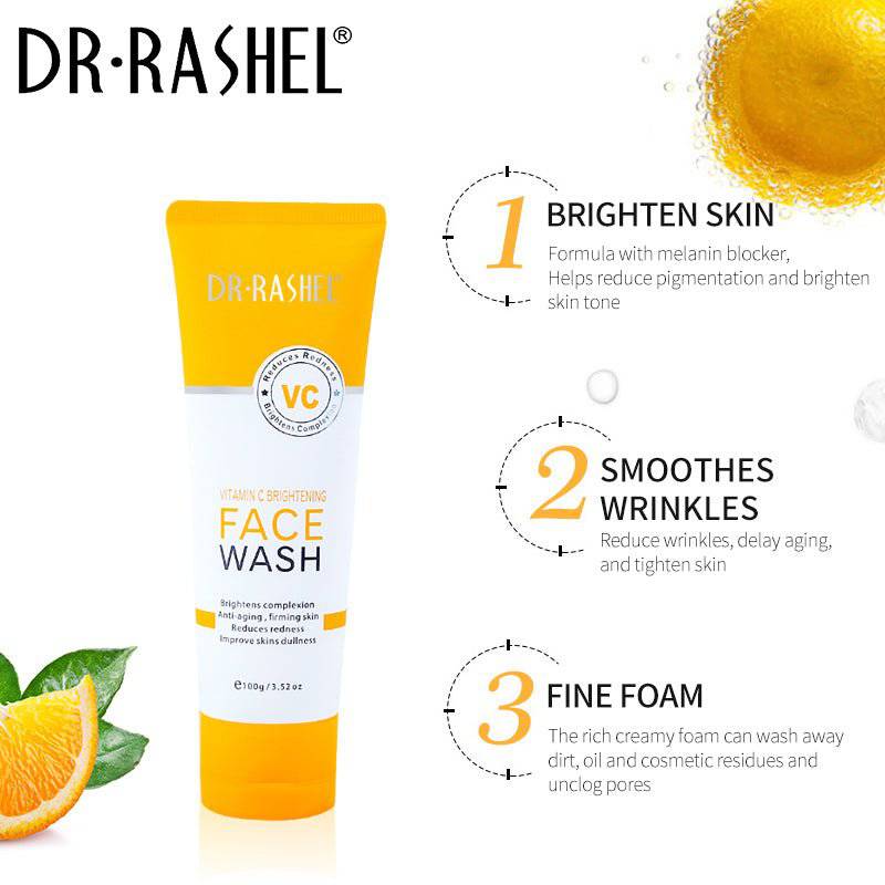 **Dr.Rashel Vitamin C Brightening Face Wash 100g DRL-1634**