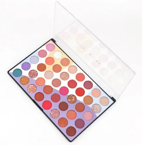MISS ROSE 40 Color Earth Color Eyeshadow Makeup Palette 44g