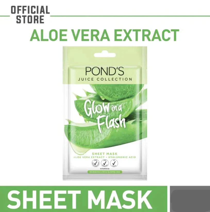 Ponds Aloe Vera Extract Sheet Mask 25g