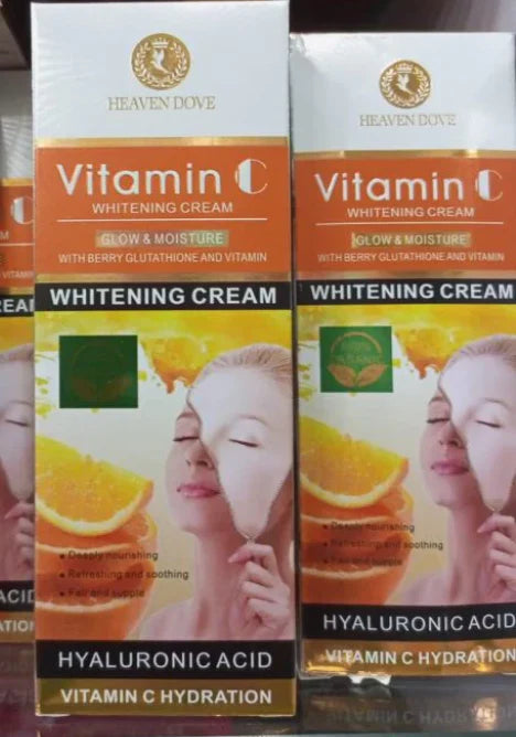 Heaven Dove Glow and Moisture Skin Whitening Cream 120 Ml Vitamin C