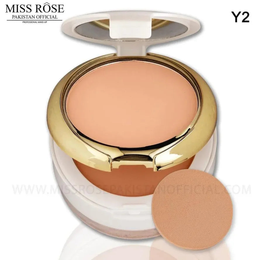 **Miss Rose 3-in-1 Pearl Compact & Loose Powder 45g**