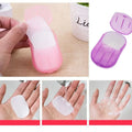 **Mini Portable Travel Soap Paper Sheets**