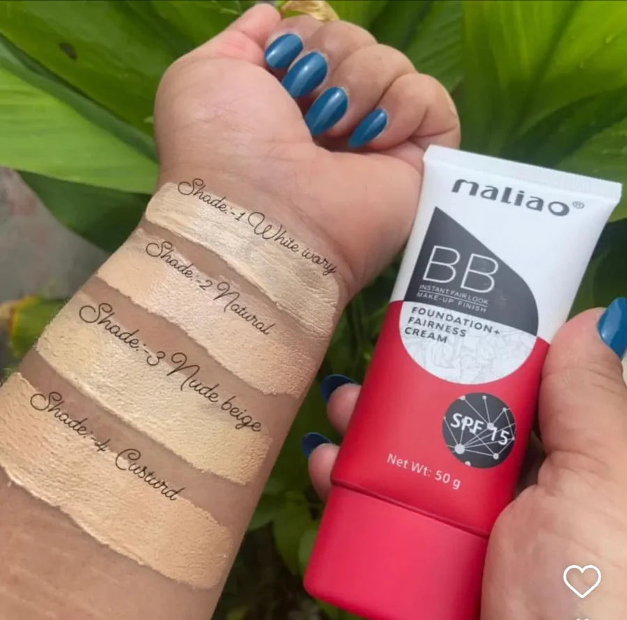 Maliao Instant Fair Look Make Up Finish BB Foundation Fairness Cream