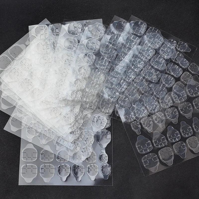 240 Dots Nail Glue Stickers | 10 Sheets Double-Sided Adhesive Tabs