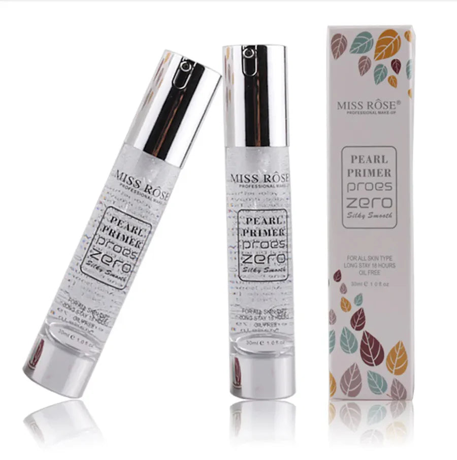 **Miss Rose Pearl Primer – Smooth Matte Finish 30ml**