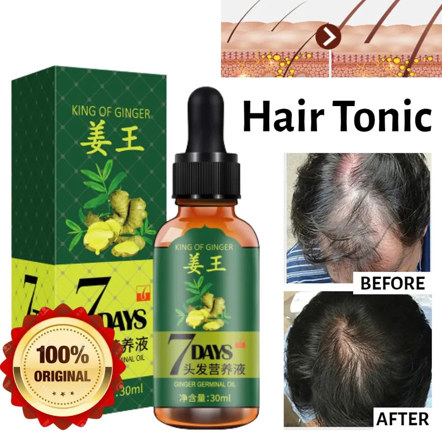 **Aichun Beauty AC3058 7 Days Ginger Hair Growth Serum 30ml**
