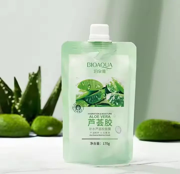 **BIOAQUA Aloe Vera Moisturizing Gel Mask 170g**