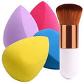 Miss Rose Foundation Brush & Beauty Blender Set