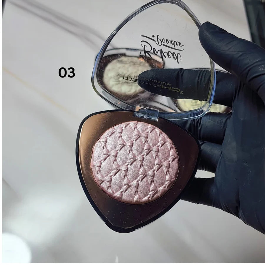 MSYAHO Baked Powder YH6346 | Radiant Glow Compact