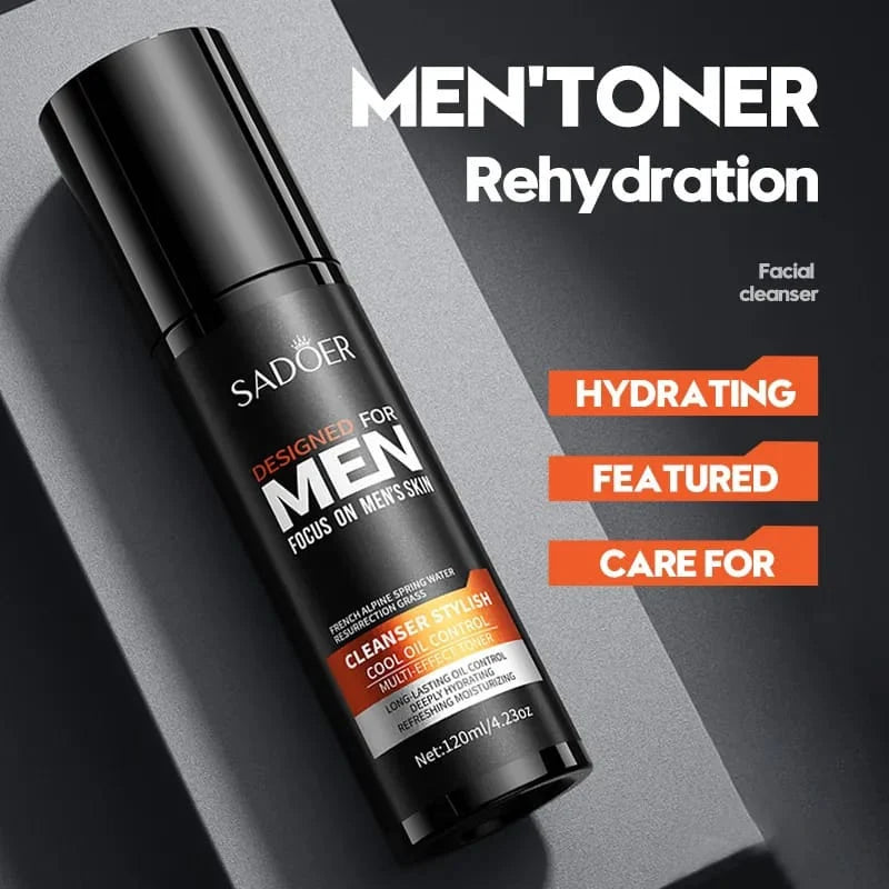 **SADOER SD90701 Men's Moisturizing Pore Care Toner 120ml**
