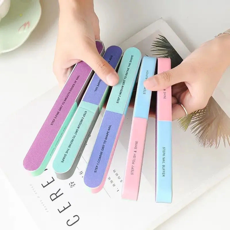 **7-Sided Nail Buffer & File Tool**