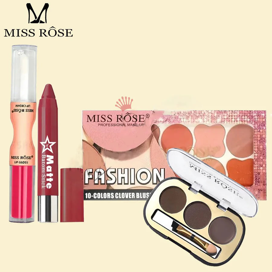 **Miss Rose 4-in-1 Face Makeup Deal Set**