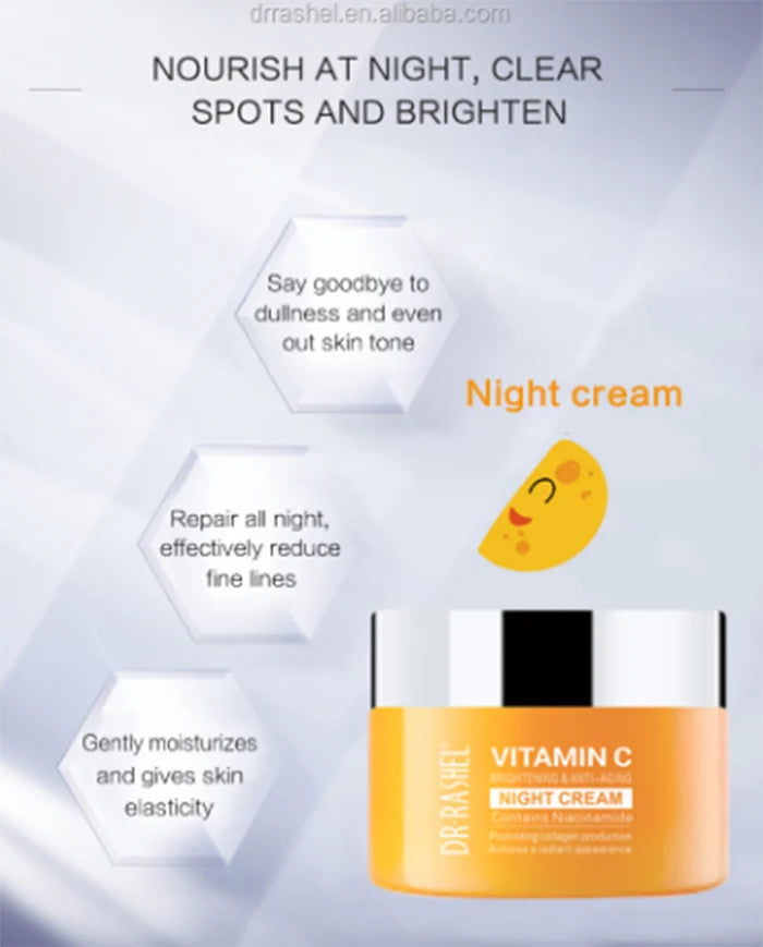 **Dr.Rashel DRL-1511 Vitamin C Brightening Night Cream 50g**