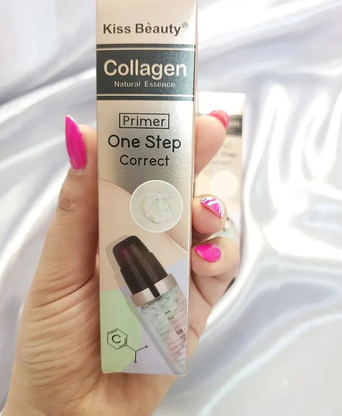 Kiss Beauty Collagen Natural Essence Primer | One Step Correct Base