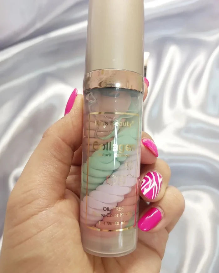 Kiss Beauty Collagen Natural Essence Primer | One Step Correct Base