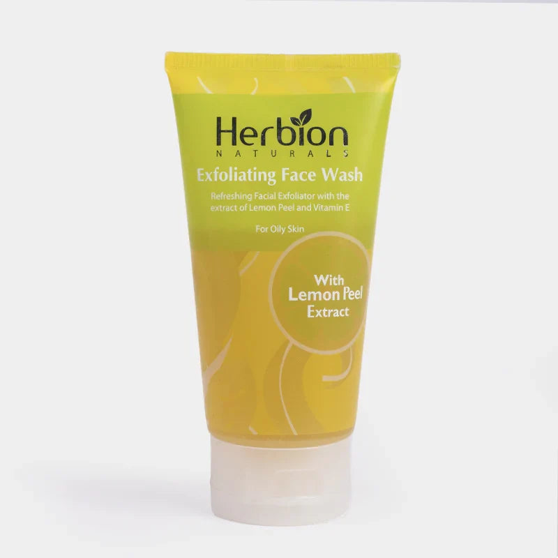 Herbion Oil Control Lemon Exfoliating Facewash 100Ml