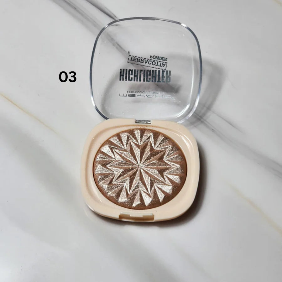 MSYAHO Terracotta Highlighter Powder YH6209 | Luminous Glow Finish
