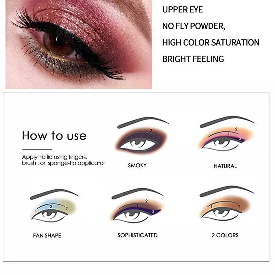 Miss Rose New 32-Color Limited Edition Professional Makeup Eyeshadow Palette