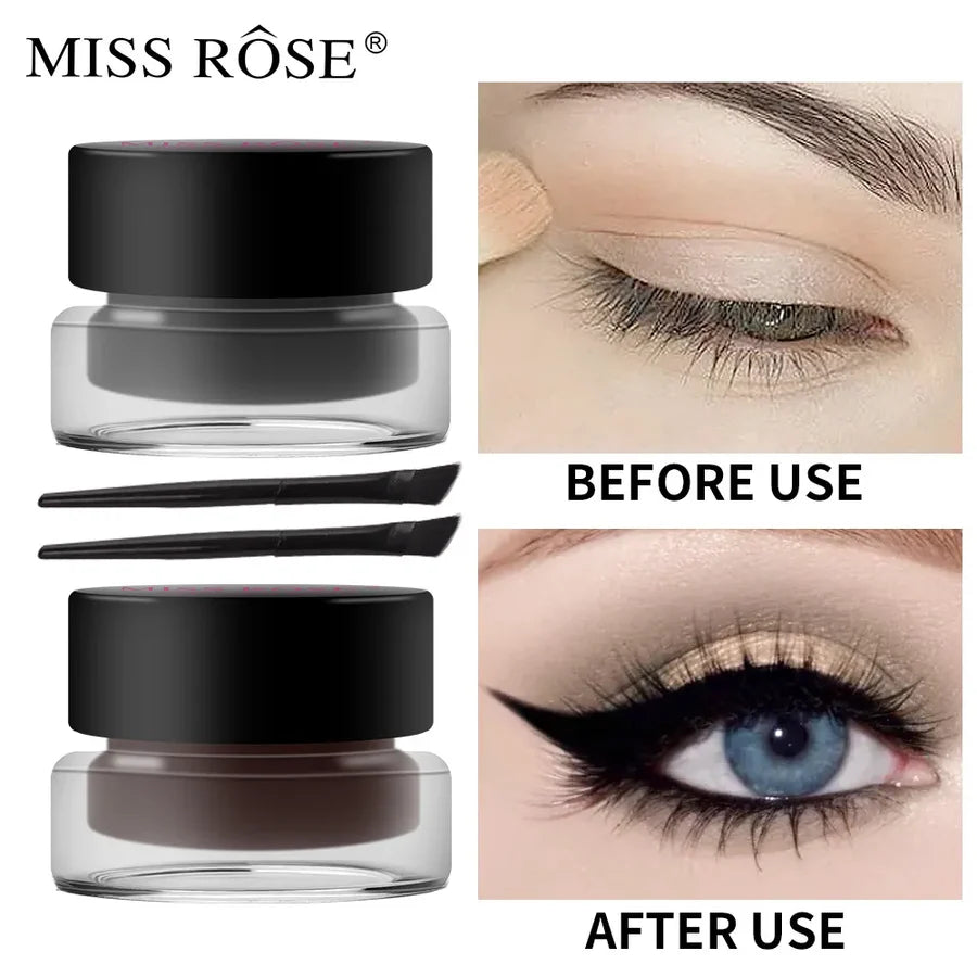 **Miss Rose 2 Color Gel Eyeliner Set**