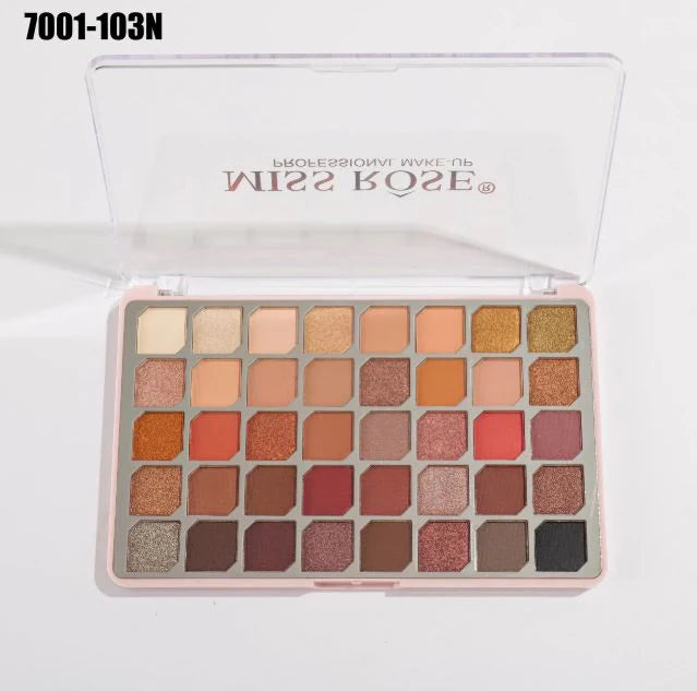 Miss Rose Premium 40 Color Blend Artistry Matte & Shimmer Eyeshadow